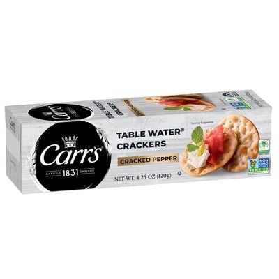 4.25oz Carr's "Cracked Pepper Table Water Cracker"