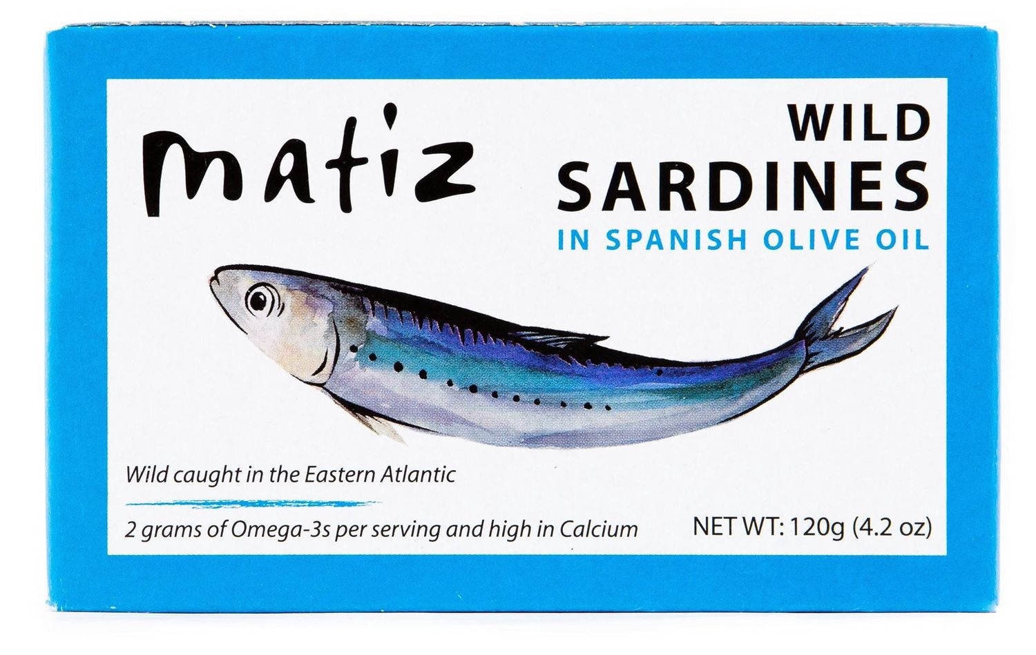 4.2oz "Sardines In Olive Oil" Matiz