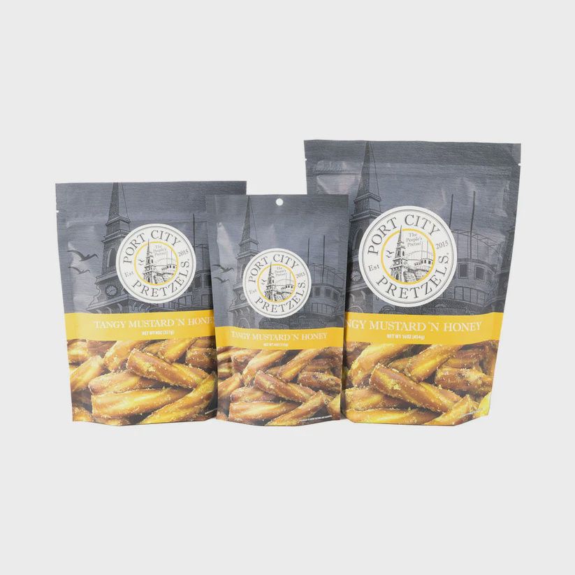 4oz Port City Pretzels "Tangy Mustard and Honey"