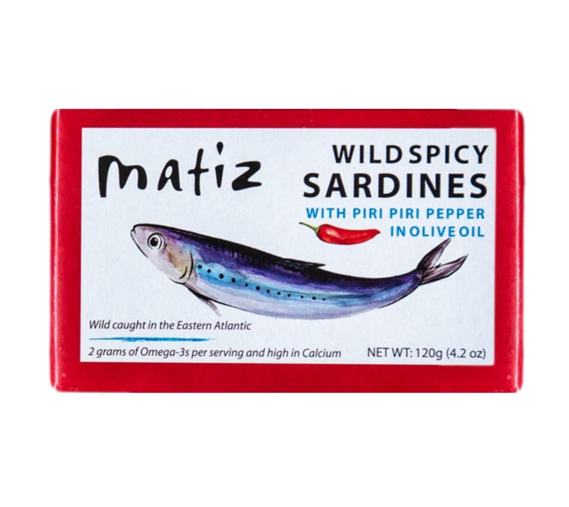4oz Sardines in Evoo w/ Spicy Pepper Matiz