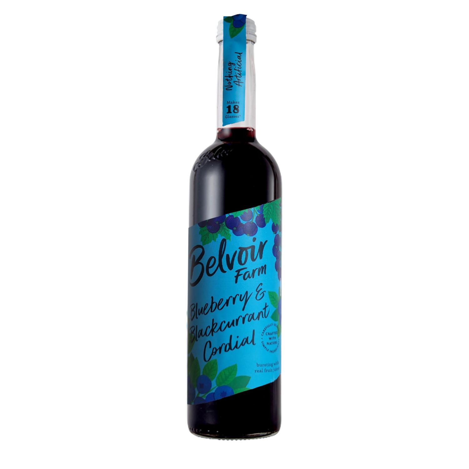 500ml Belvoir Blueberry Blackcurrant Cordial