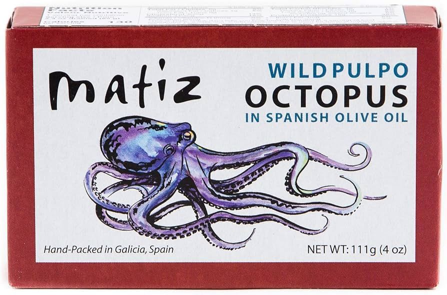 4.2oz Matiz "Wild Pulpo Octopus in Olive Oil"