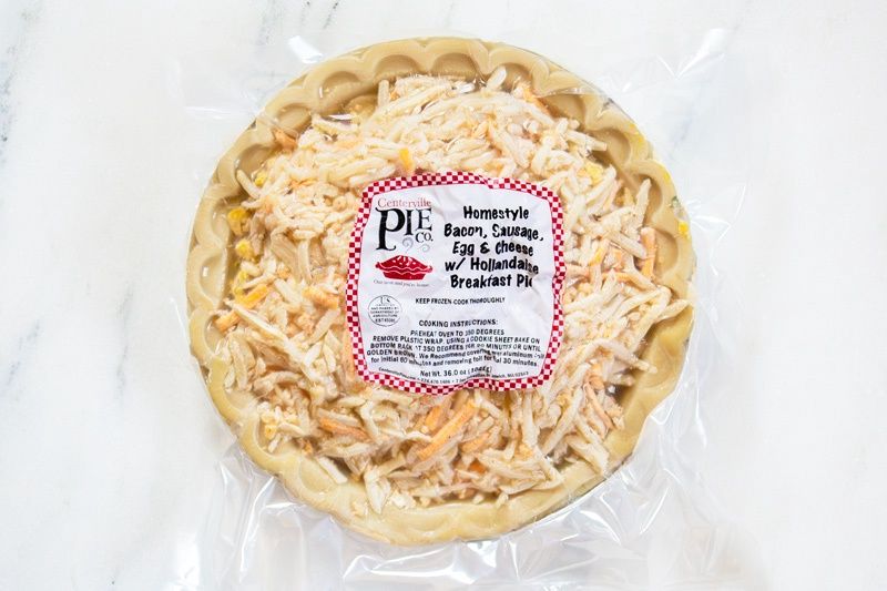 Centerville Pie "Breakfast Pie"