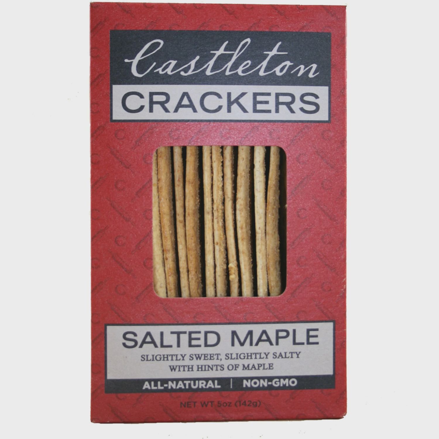 5oz Castleton Salted Maple Crackers