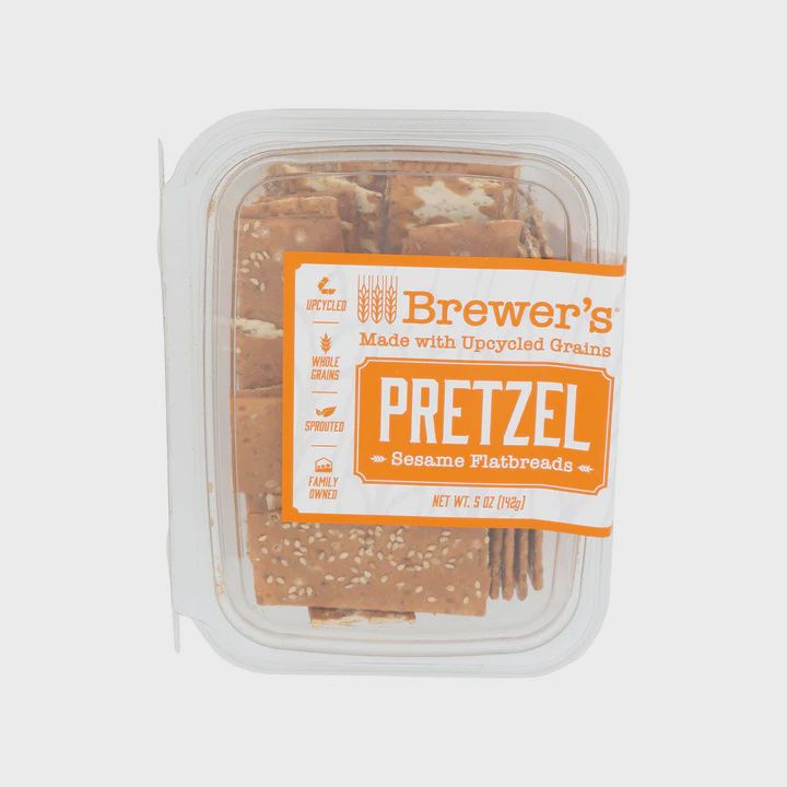 5oz Brewer's "Sesame Pretzel Flatbreads"