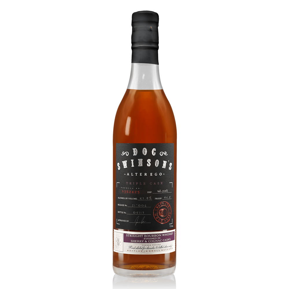 Doc Swinson's Alter Ego Triple Cask Straight Bourbon Whiskey 750mL