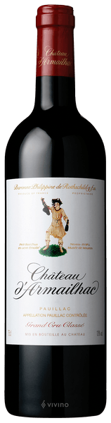 2015 Chateau D'Armailhac Pauillac 750mL