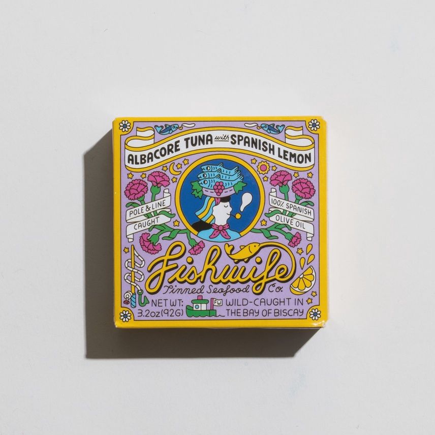 3.2oz Fishwife "Albacore Tuna with Spanish Lemon"