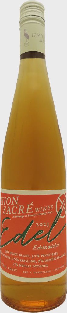 Union Sacre "Edel" Edelzwicker 750mL