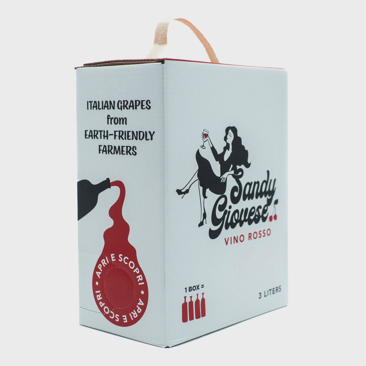 3L Sandy Giovese Vino Rosso