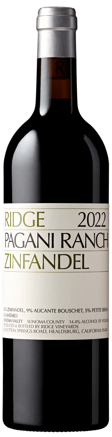 Ridge Pagani Ranch Zinfandel 750mL