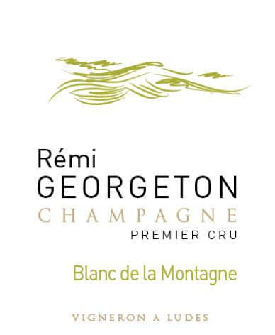 Remi Georgeton "Blanc de la Montagne" Premier Cru NV Brut Champagne 750mL