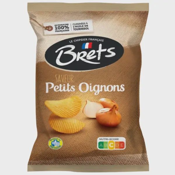 125g Brets "Petits Oignons" Onion Chips