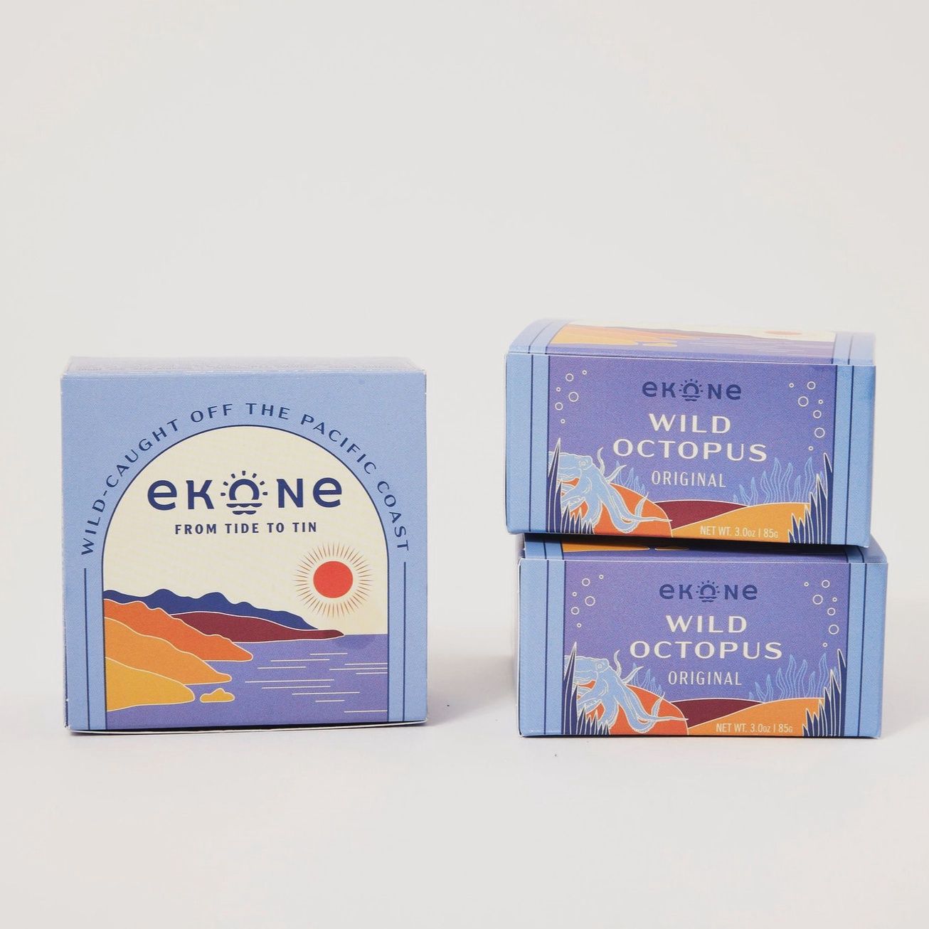 3oz Ekone "Giant Pacific Octopus"