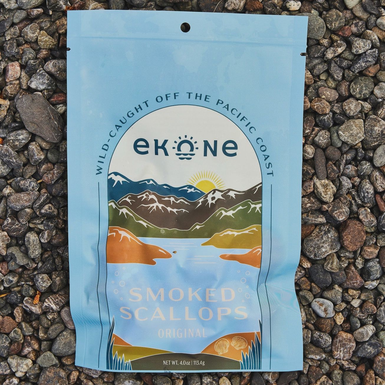 4oz Ekone Oyster Company "Smoked Scallops"