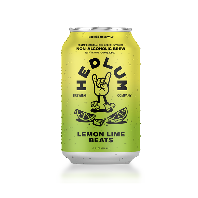 12oz-C Hedlum Brewing Company "Lemon Lime Beats"