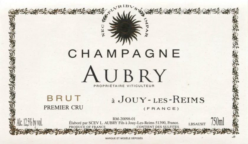 Aubry NV Brut Champagne 750mL