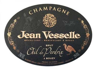 Jean Vesselle Oeil de Perdrix Rose Champagne 750mL