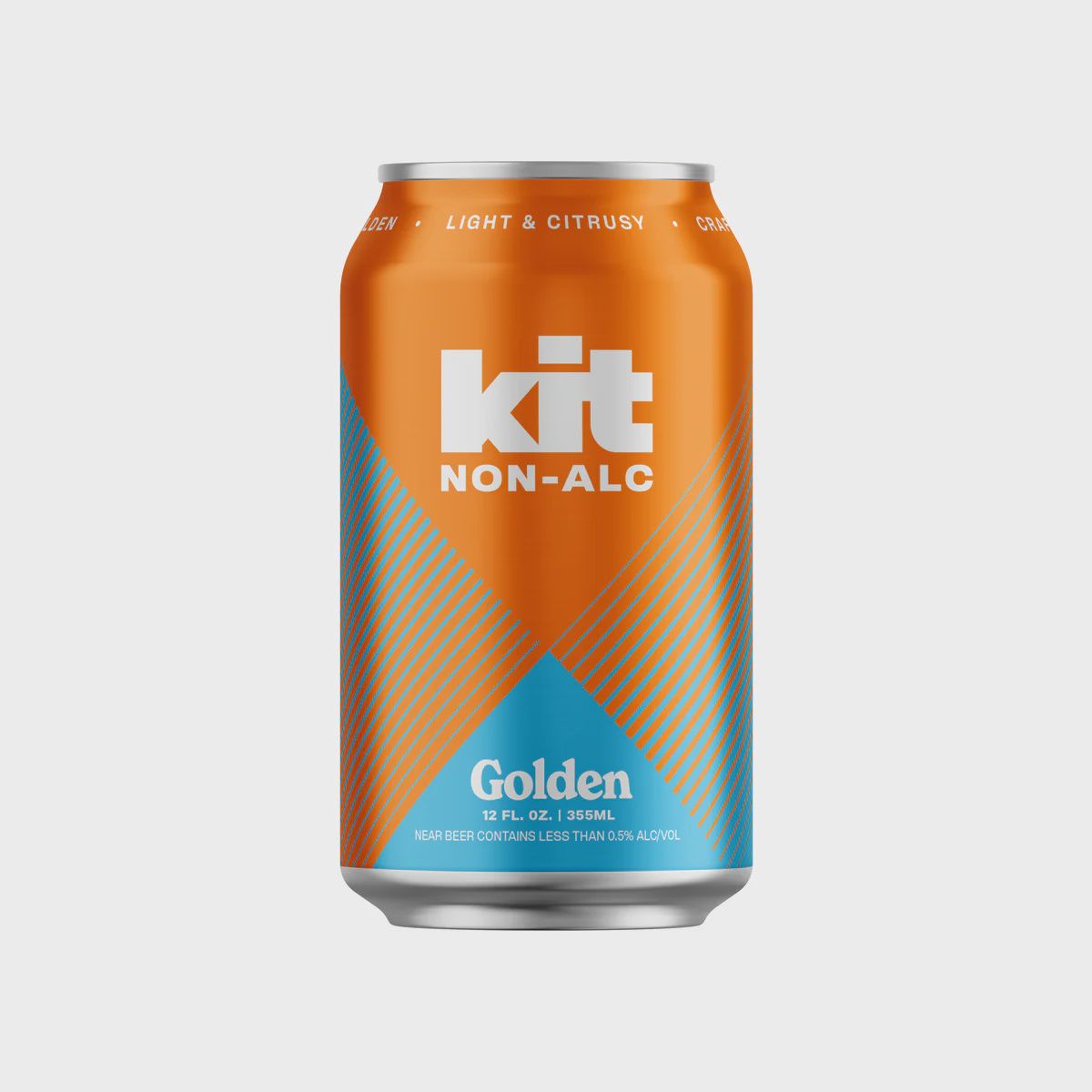 12oz-C Kit Non-Alcoholic "Golden" NA Beer