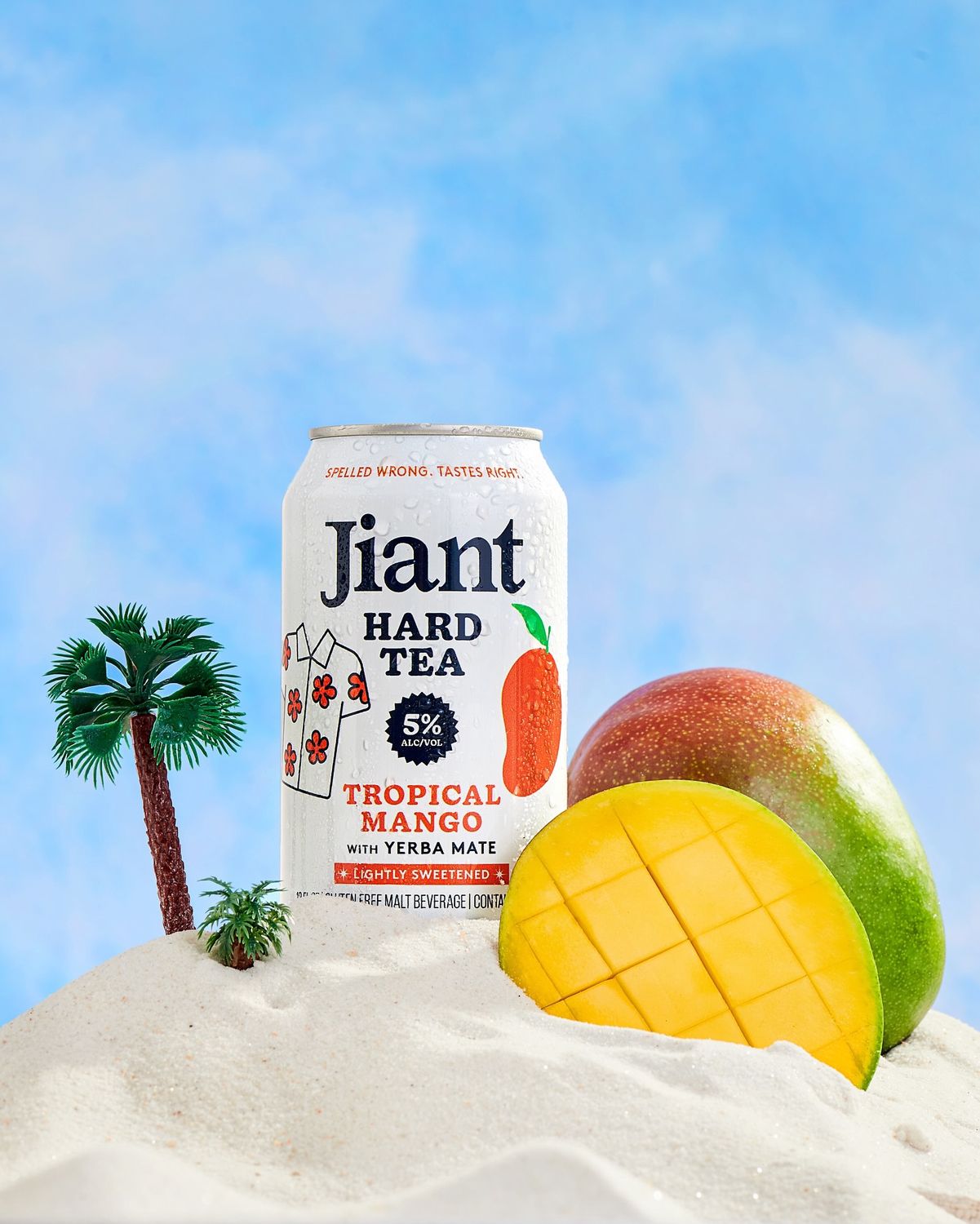 12oz-C Jiant "Tropical Mango w/ Yerba Mate"