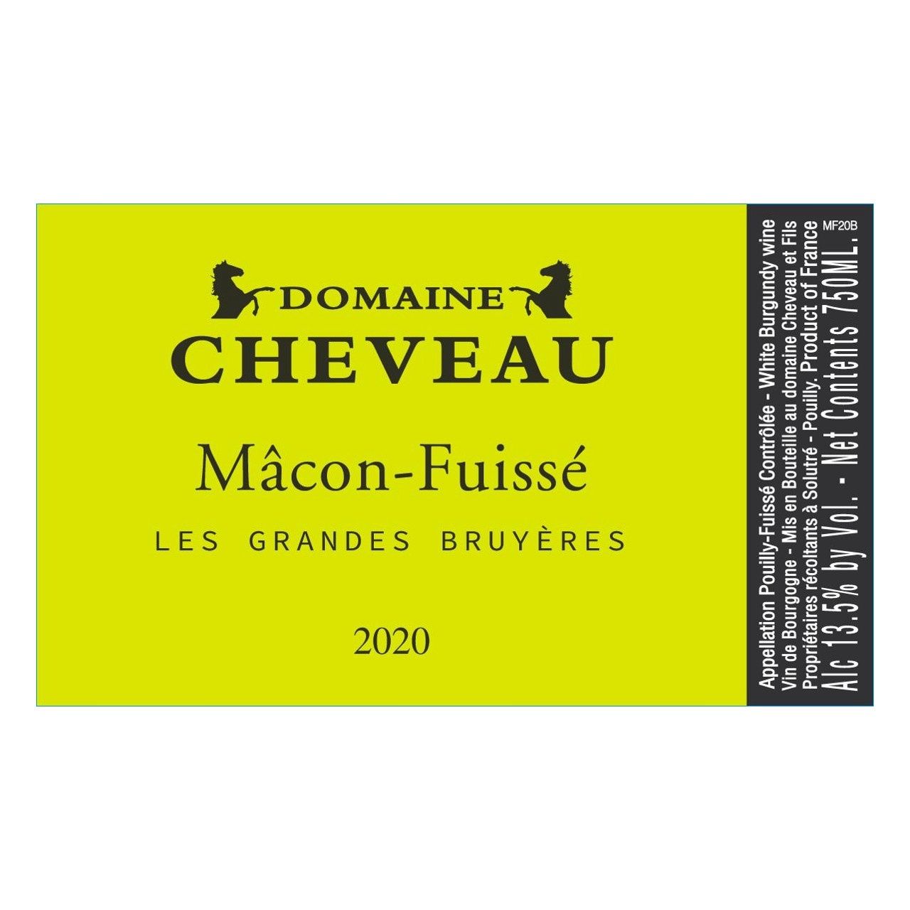 Domaine Cheveau Macon-Fuisse 750mL