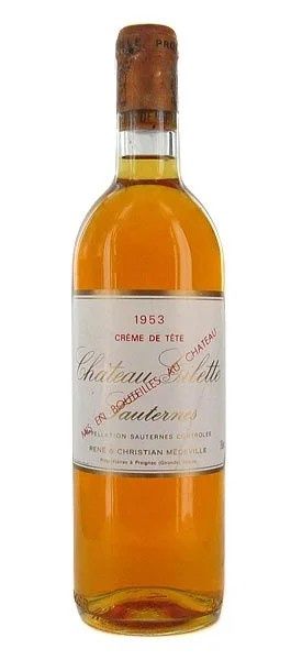 1953 Chateau Gilette Sauternes Creme De Tete 750mL