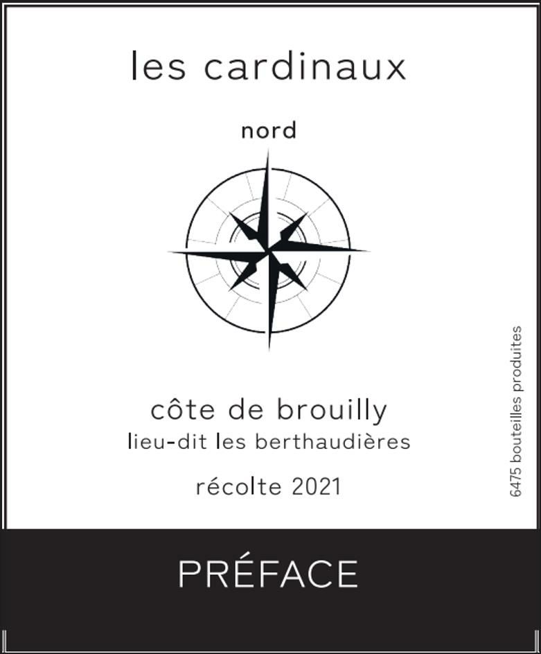 Domaine Les Cardinaux "Preface" Brouilly 750mL