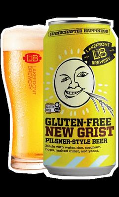 12oz-C Lakefront "New Grist" Gluten-Free Pilsner