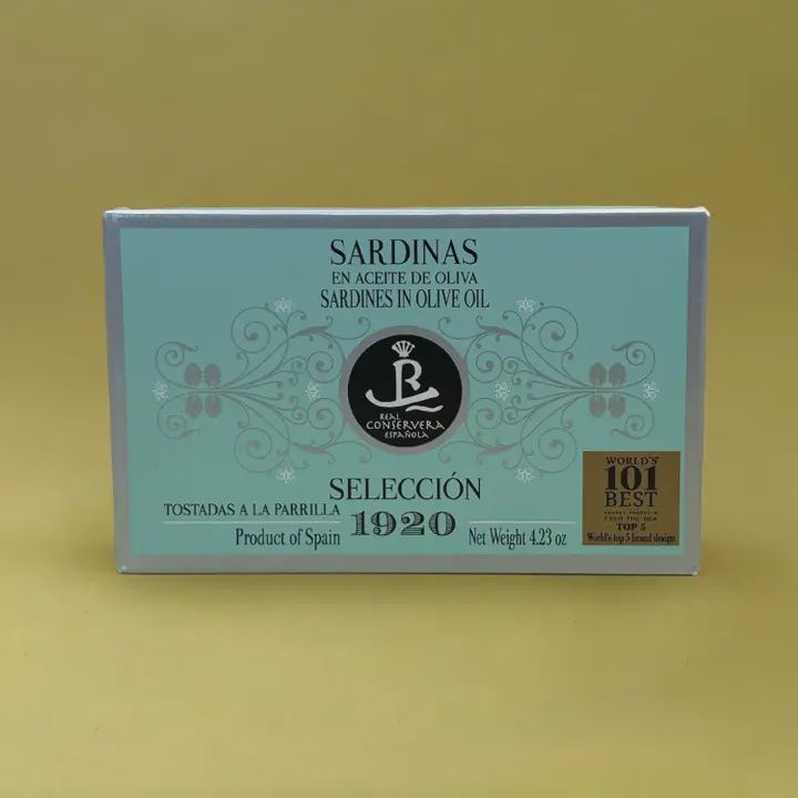 120g Real Conservera Española "Sardines in EVOO" Selection 1920