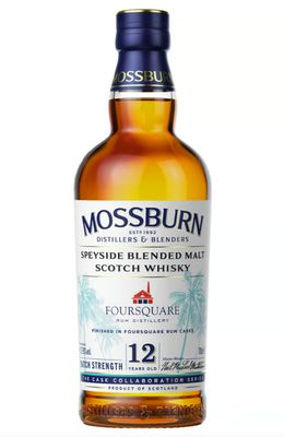 Mossburn 12yr Speyside Blended Malt Scotch (Rum Finish) 750mL