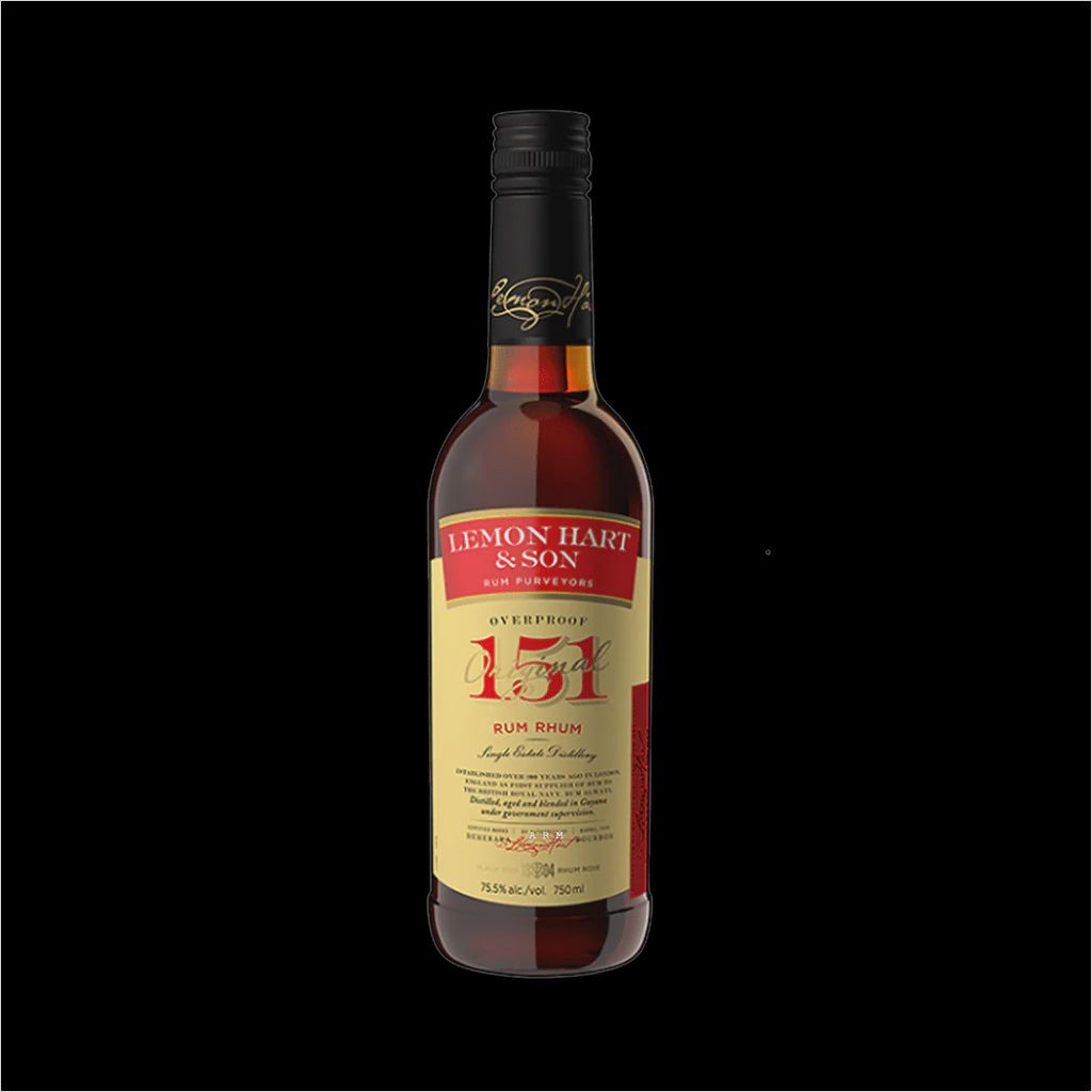 Lemon Hart 151 Original Rum 750mL