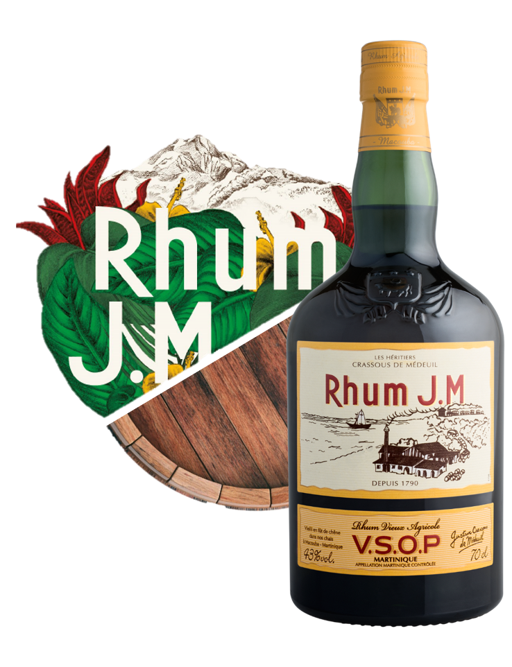 Rhum J.M. Agricole VSOP 750mL