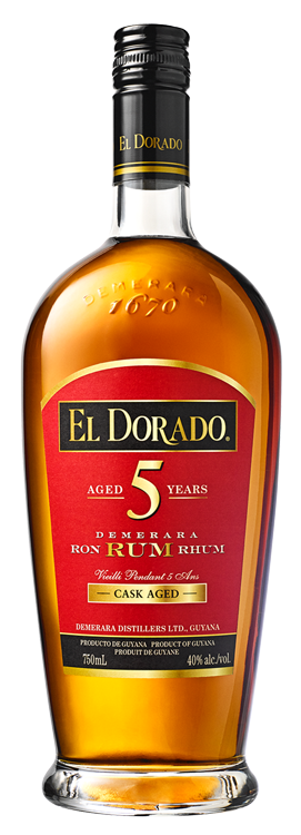 El Dorado 5 Year Rum 750mL