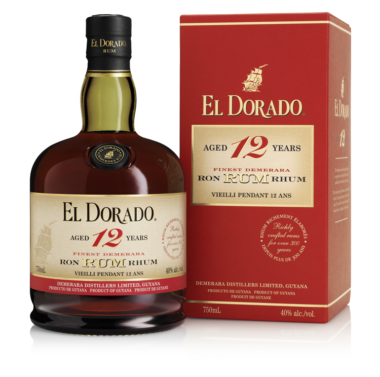 El Dorado 12 Year Rum 750mL