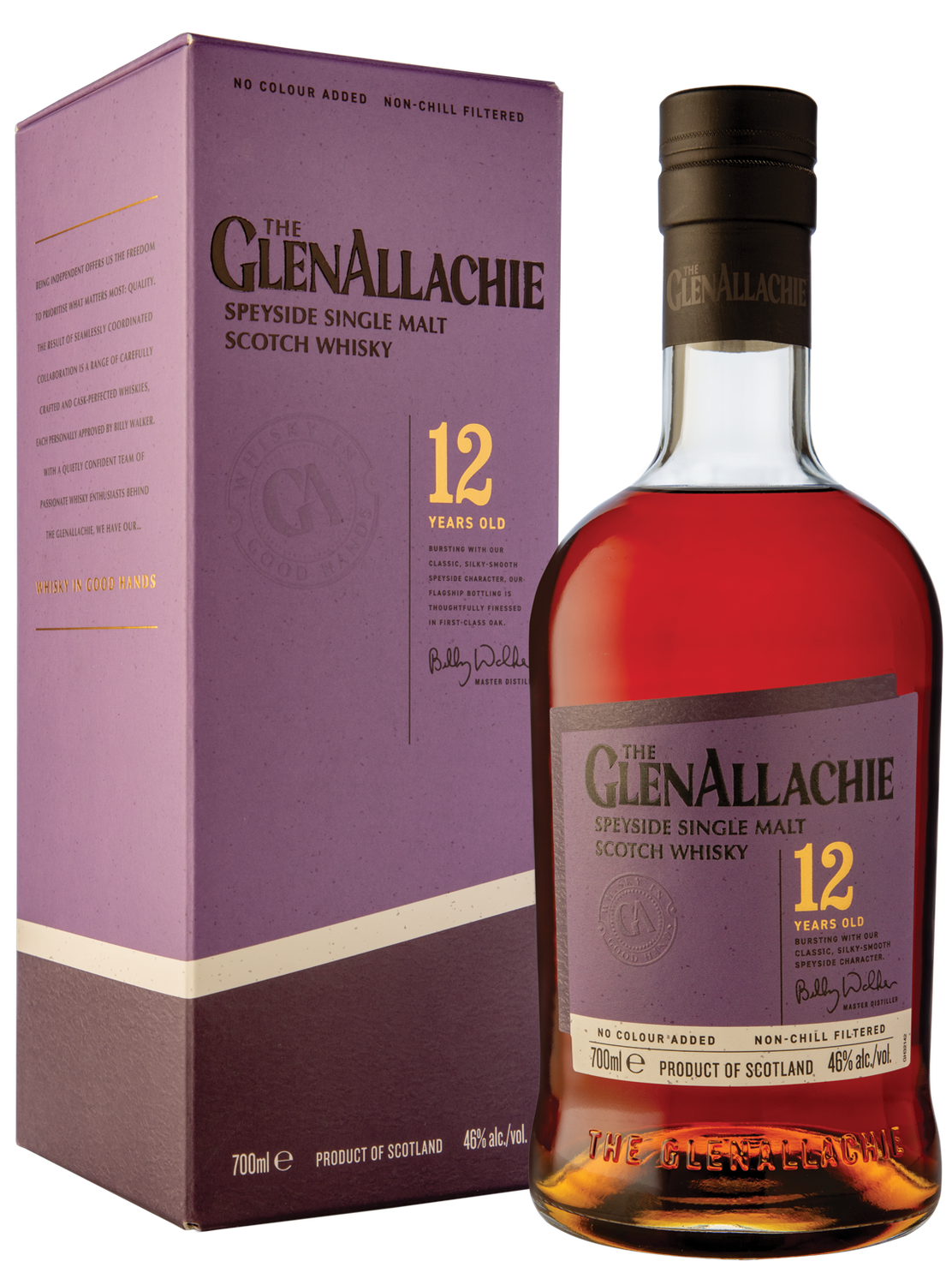 GlenAllachie 12 Year Speyside Single Malt Scotch 750mL