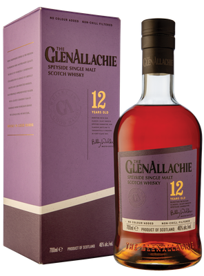 GlenAllachie 12 Year Speyside Single Malt Scotch 750mL
