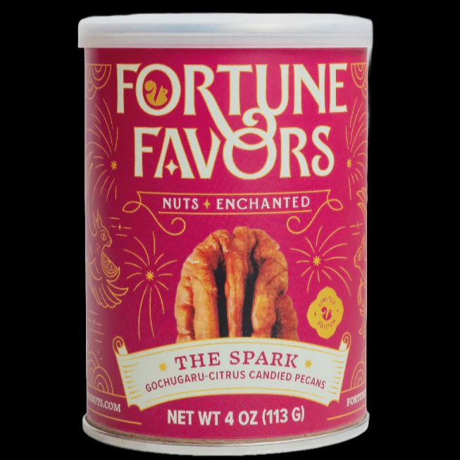 4oz Fortune Favors Gochugaru-Citrus Pecans "The Spark"