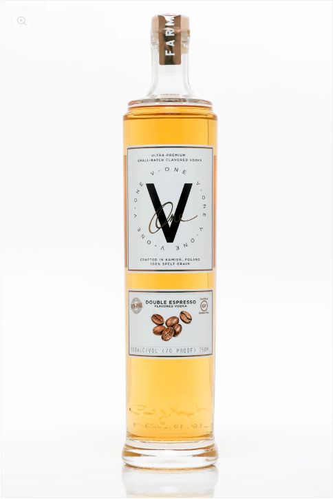 V-One Espresso Vodka 750mL