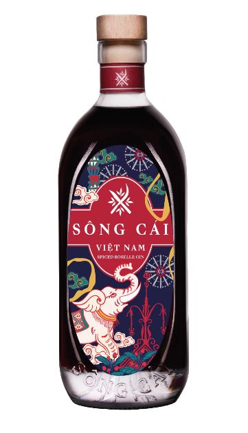 Song Cai Spiced Roselle Gin 750mL