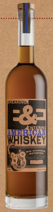 St George Breaking &amp; Entering Whiskey 750mL