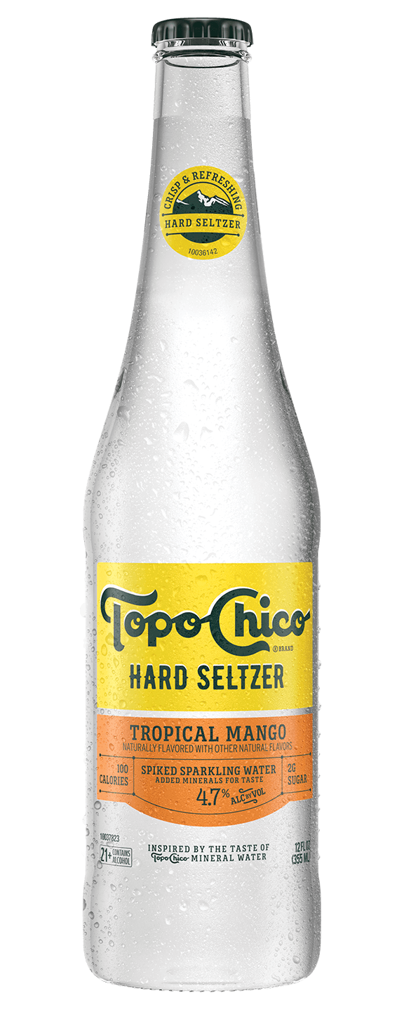 12oz-B Topo Chico "Tropical Mango" Hard Seltzer