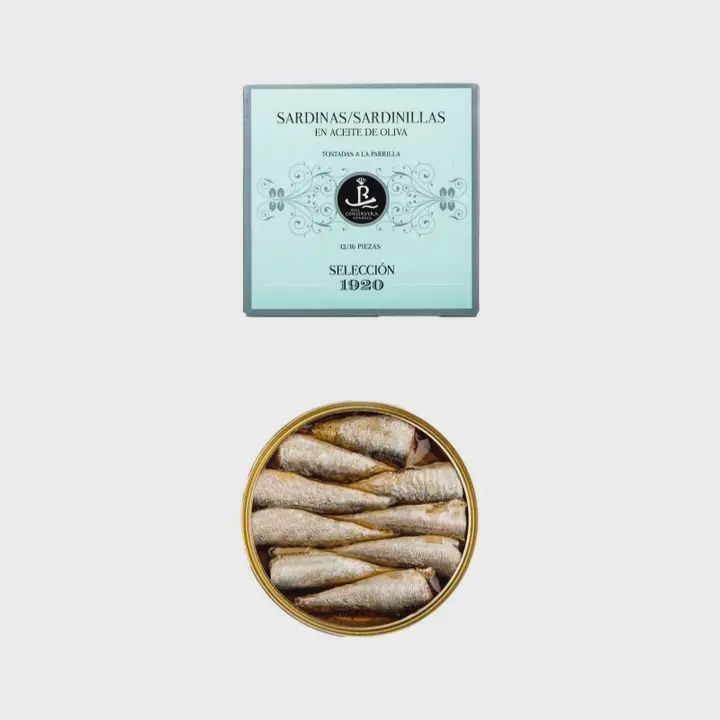 120g Real Conservera Española "Small Sardines in EVOO, 12/16"