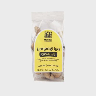 2.25oz Q's Nuts "Lemongrass with Sea Salt Cashews"