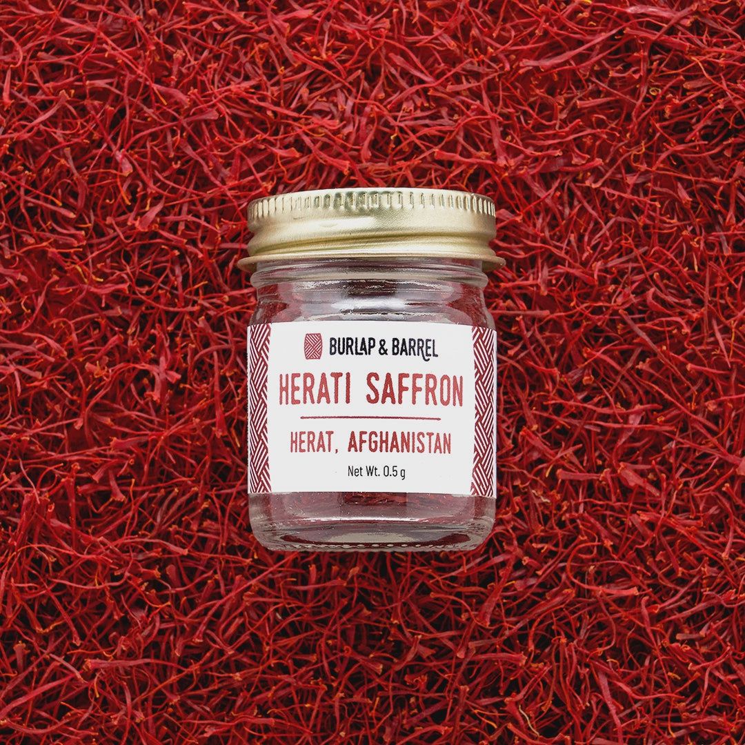 .5g Burlap &amp; Barrel "Herati Saffron" Single Origin Spice &amp; Seasoning