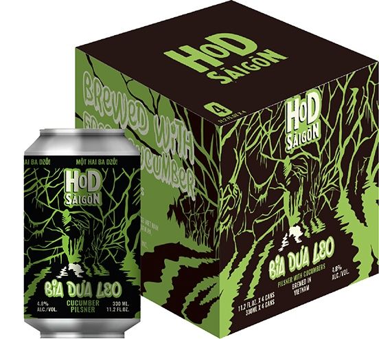 11.2oz-C Heart of Darkness "Cucumber Pilsner"