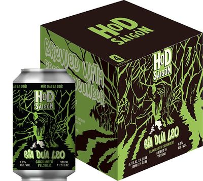 11.2oz-C Heart of Darkness "Cucumber Pilsner"