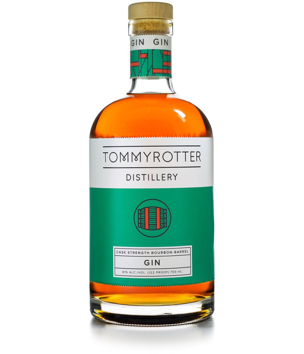 Tommyrotter Bourbon Barrel Gin 750ml