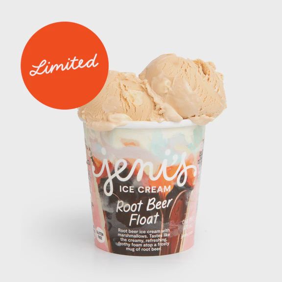 16oz Jeni's Ice Cream "Root Beer Float"