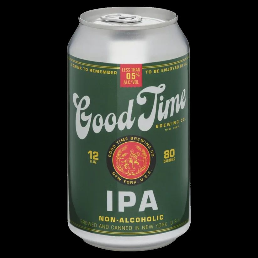 12oz-C Good Time Brewing Co. "Non Alcoholic IPA"
