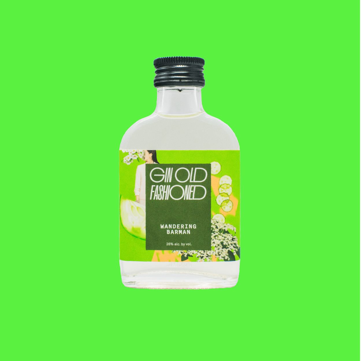 100mL Wandering Barman "Cucumber Gin Old Fashioned"